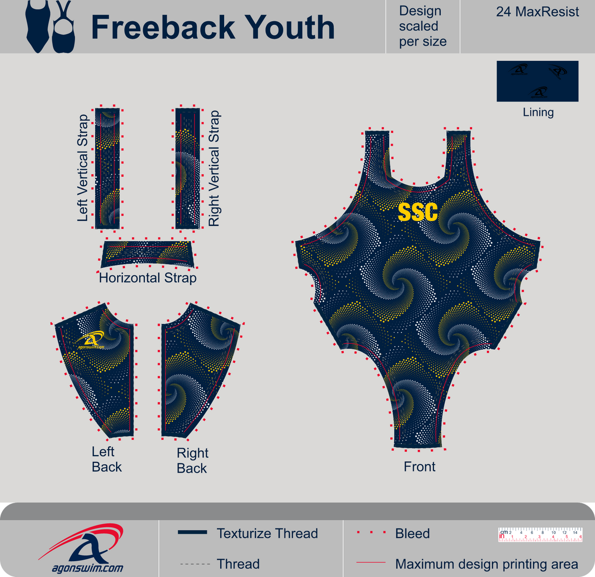 Youth Thick Strap