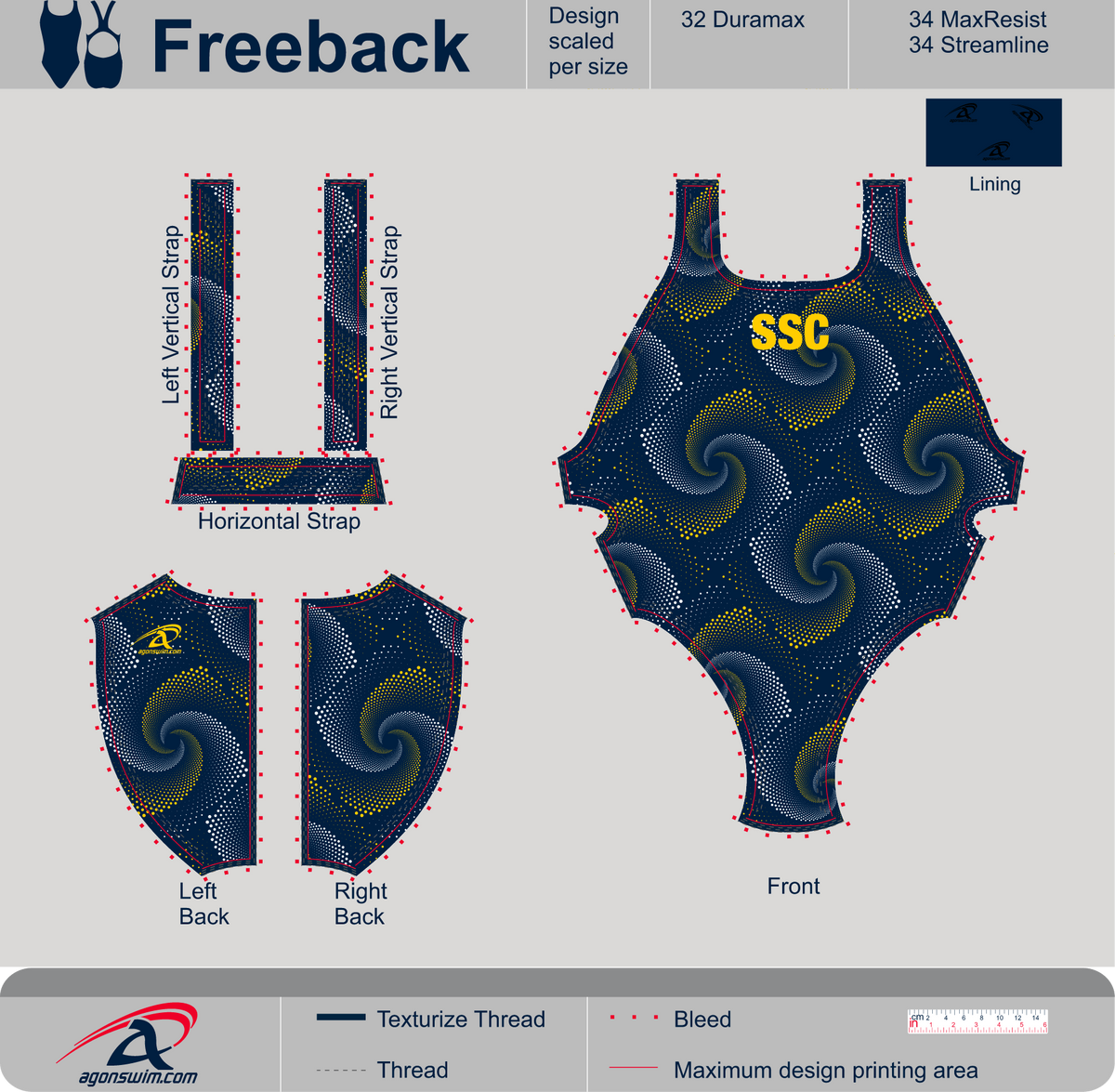 Adult Thick Strap